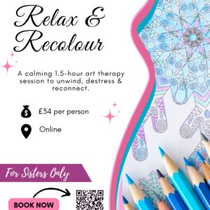 Relax & Recolor Your Mood(Online-Zoom)