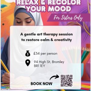 Relax & Recolor Your Mood(In-Person)
