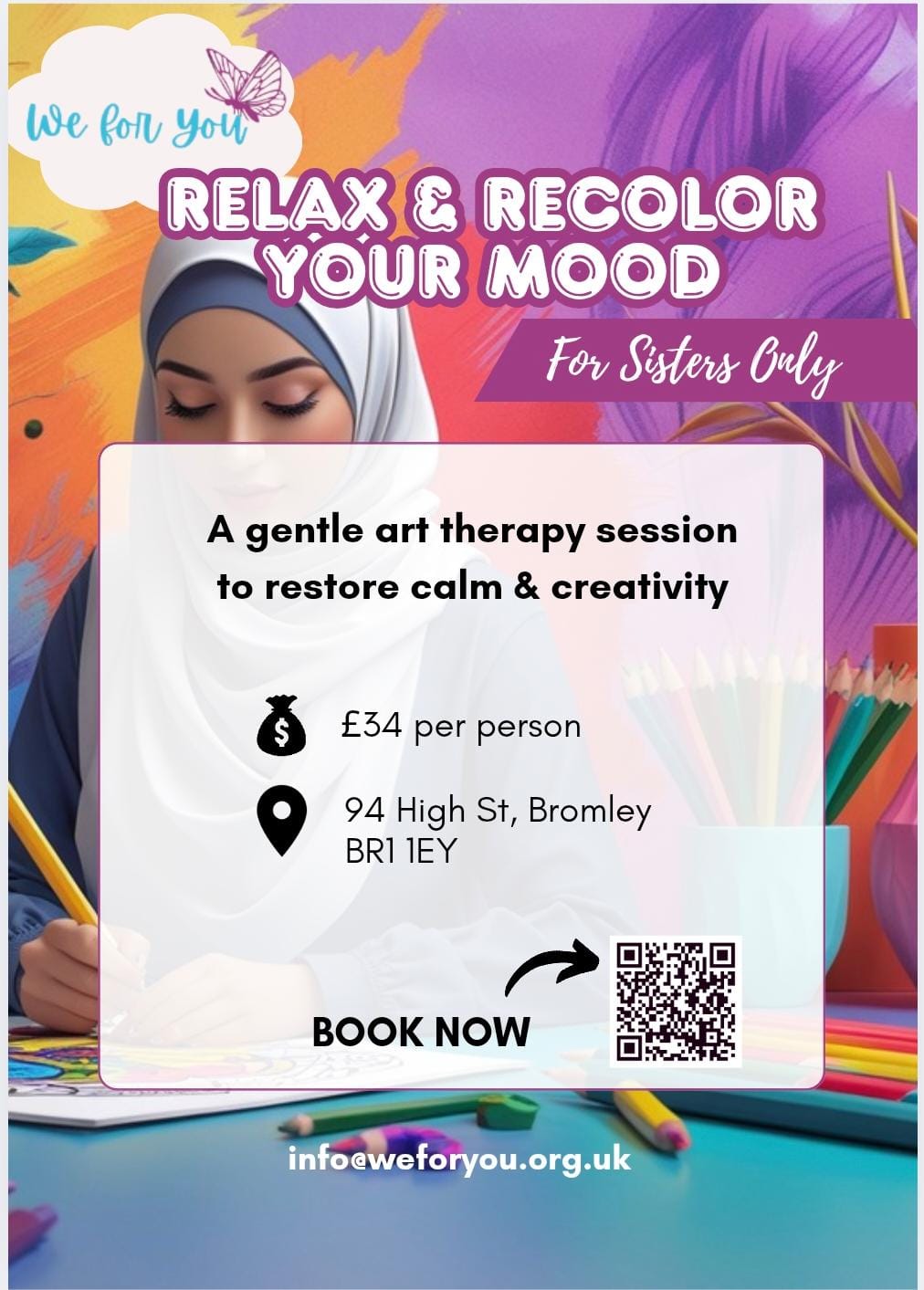 Relax & Recolor Your Mood(In-Person)