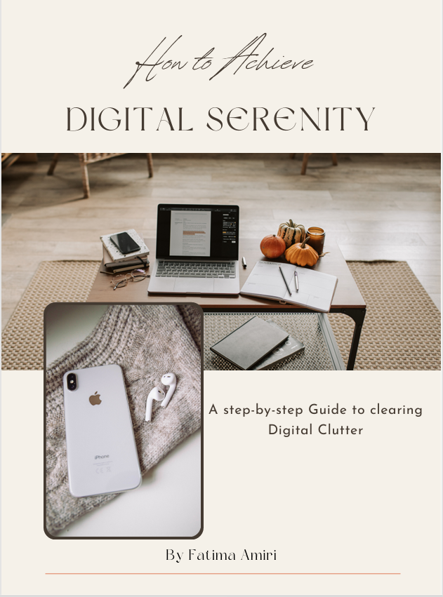 Digital Serenity – 5-Day Digital Declutter Guide